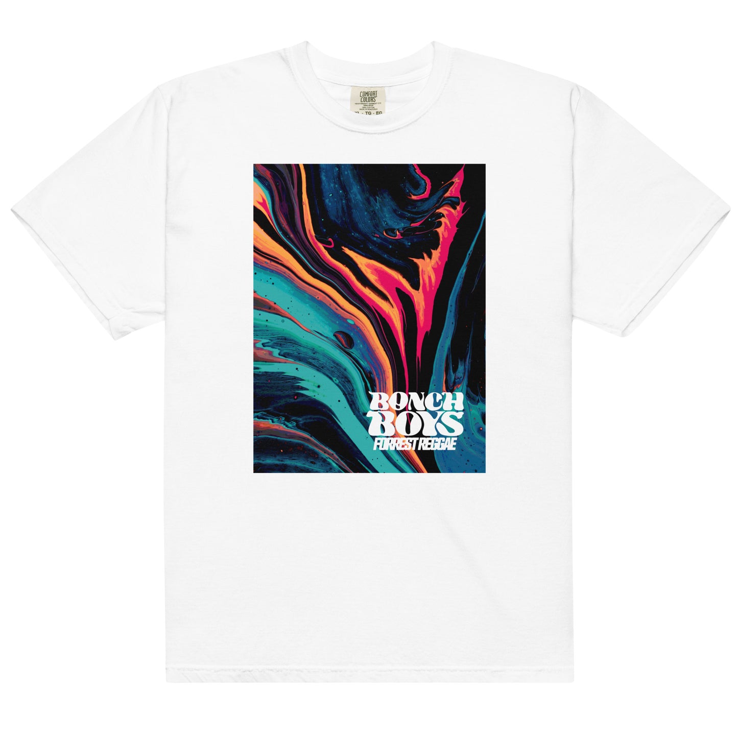 Bonch Boys Forrest Raggae Tee - White